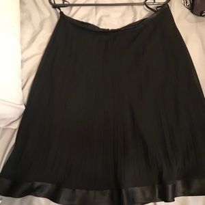 Gorgeous above the knee pleated shear skirt!